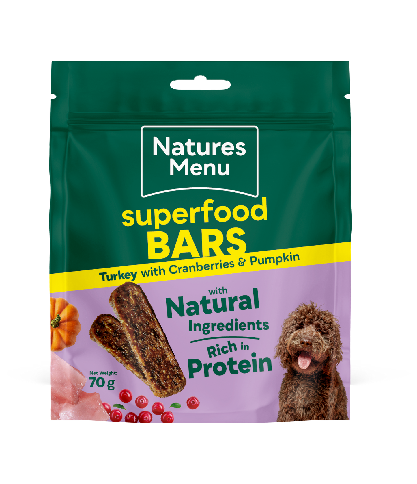 Natures Menu Superfood Bars 70g