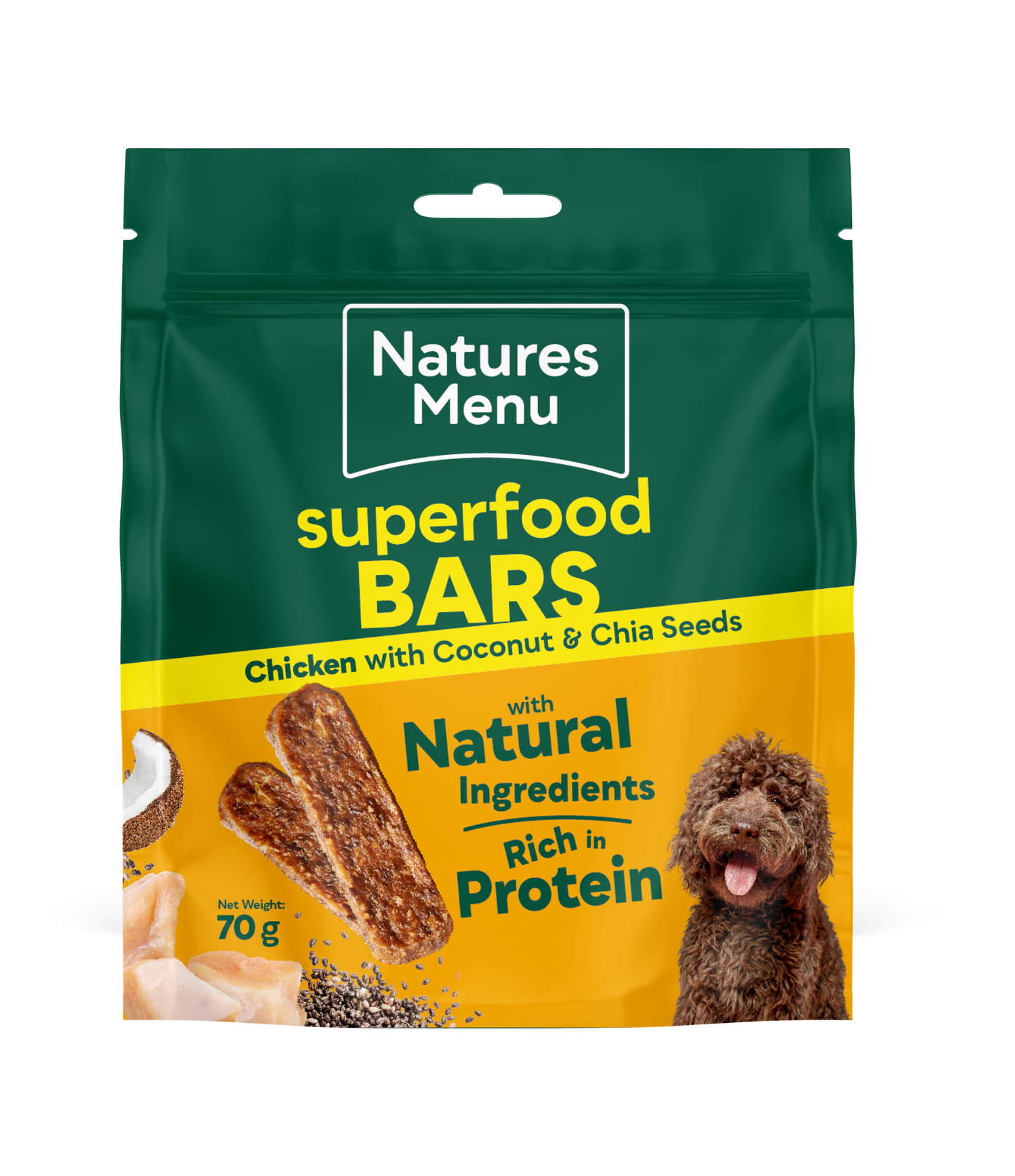 Natures Menu Superfood Bars 70g