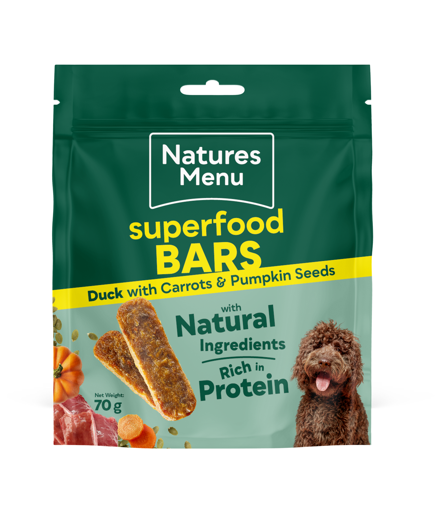 Natures Menu Superfood Bars 70g
