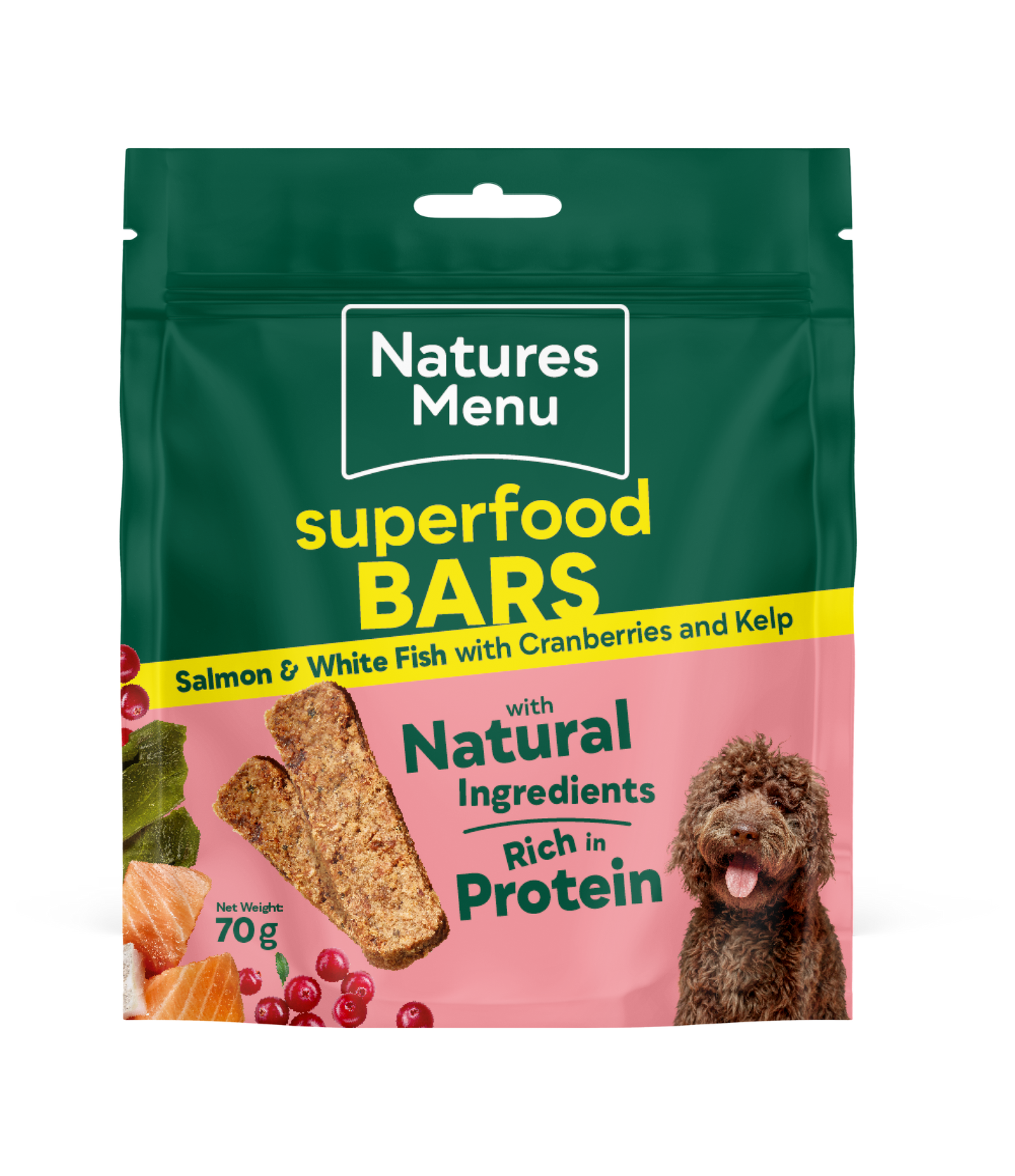 Natures Menu Superfood Bars 70g