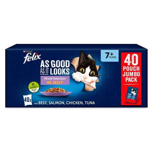 Felix As Good As it Looks Senior Mixed 40pack