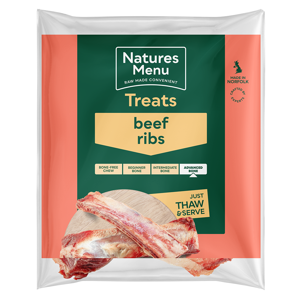 Natures Menu Raw Beef Ribs (2 Pieces)