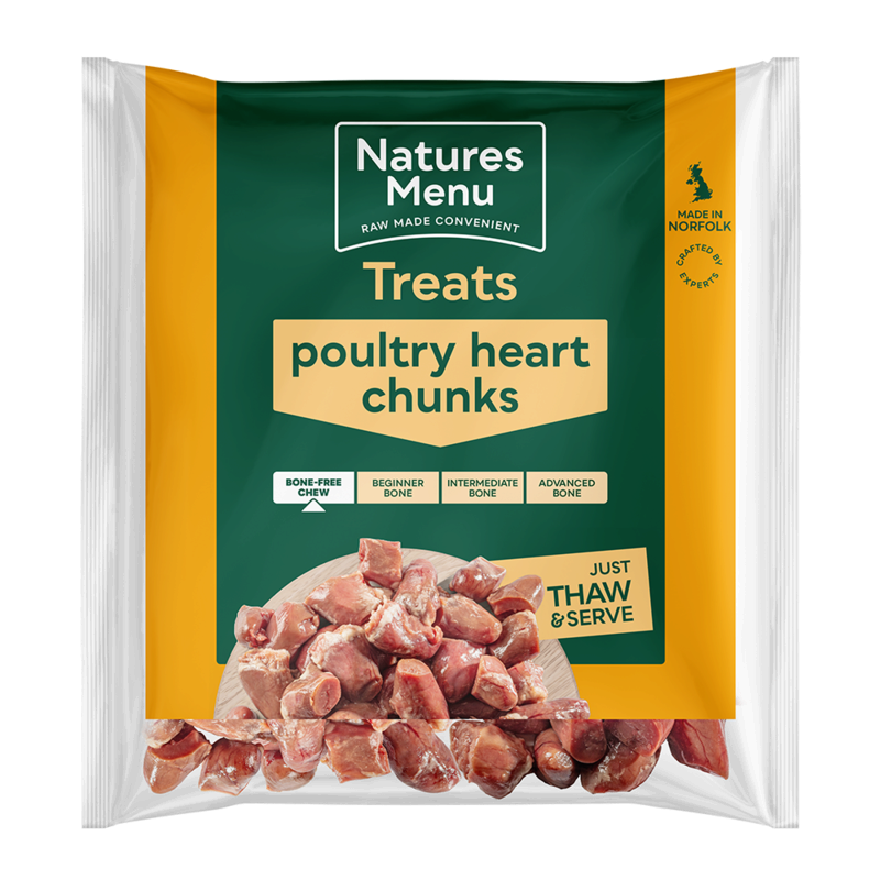 Natures Menu Poultry Hearts 1kg