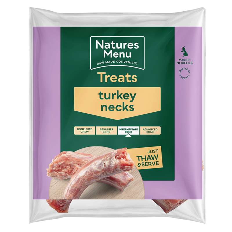 Natures Menu Raw Turkey Necks (2)