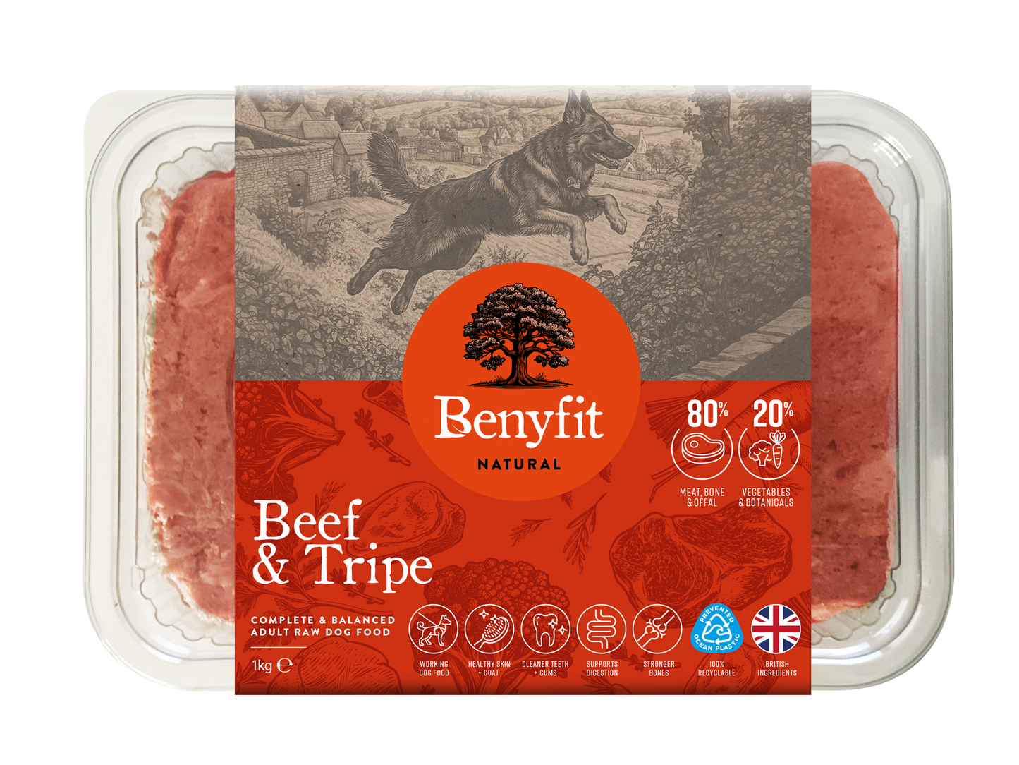 Benyfit Natural Beef & Tripe