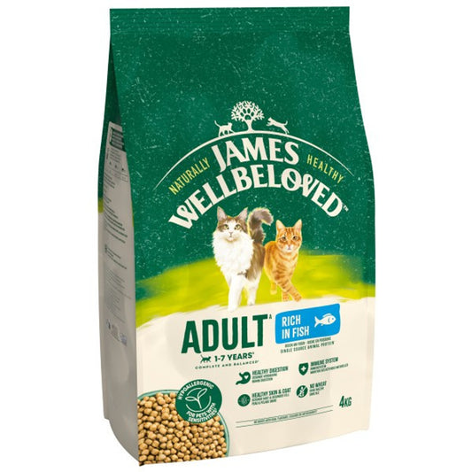 James Wellbeloved Cat Adult Fish 4kg