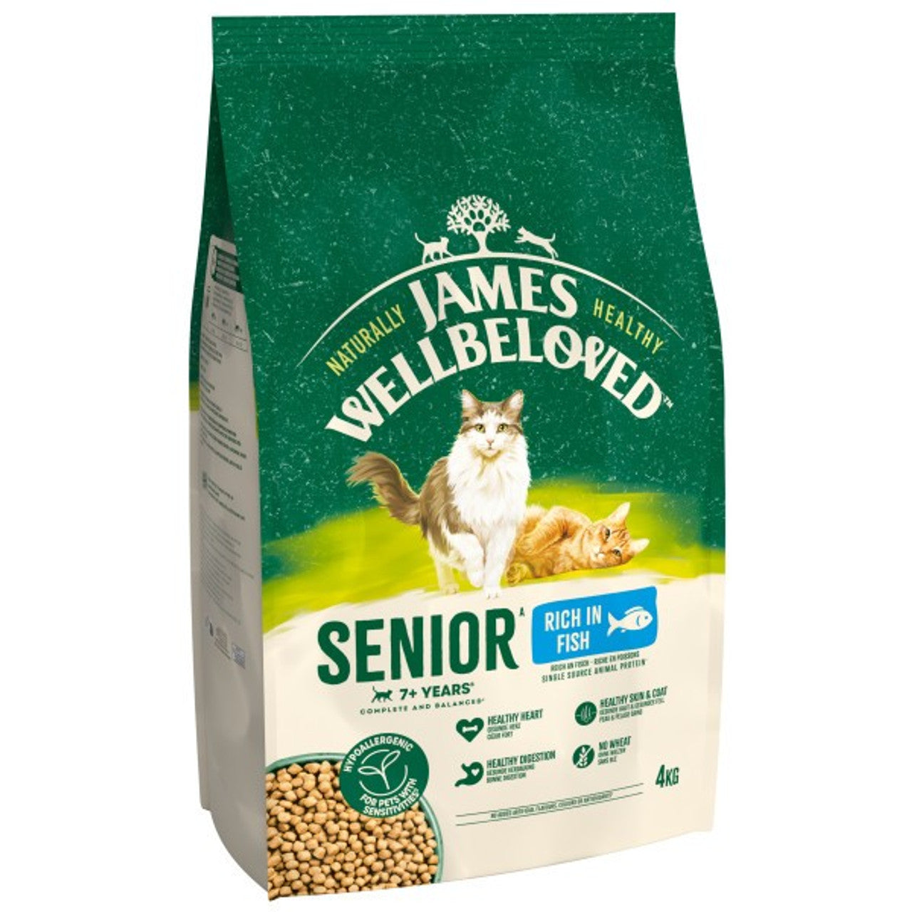 James Wellbeloved Senior Cat Fish 4kg