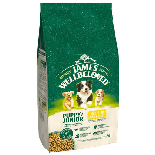 James Wellbeloved Puppy Lamb & Rice 2kg