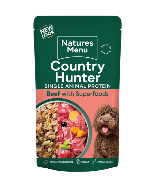 Country Hunter Dog Pouch Beef 150g