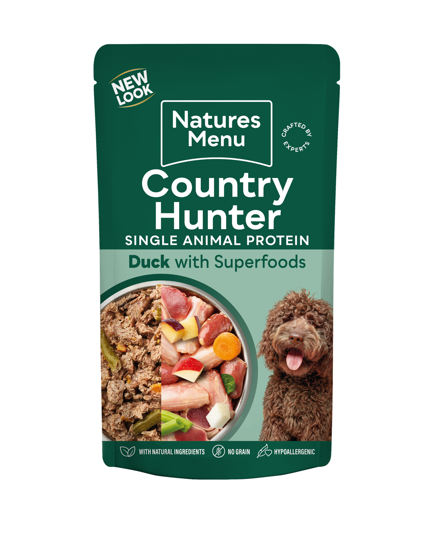Country Hunter Dog Pouch Duck 150g