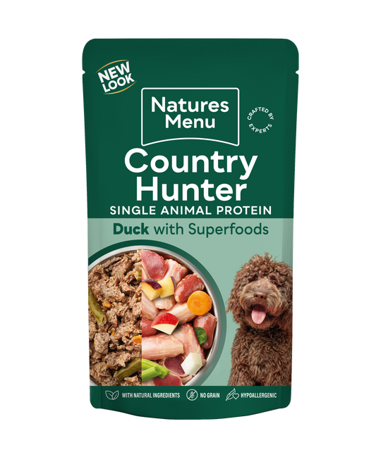 Country Hunter Dog Pouch Duck 150g