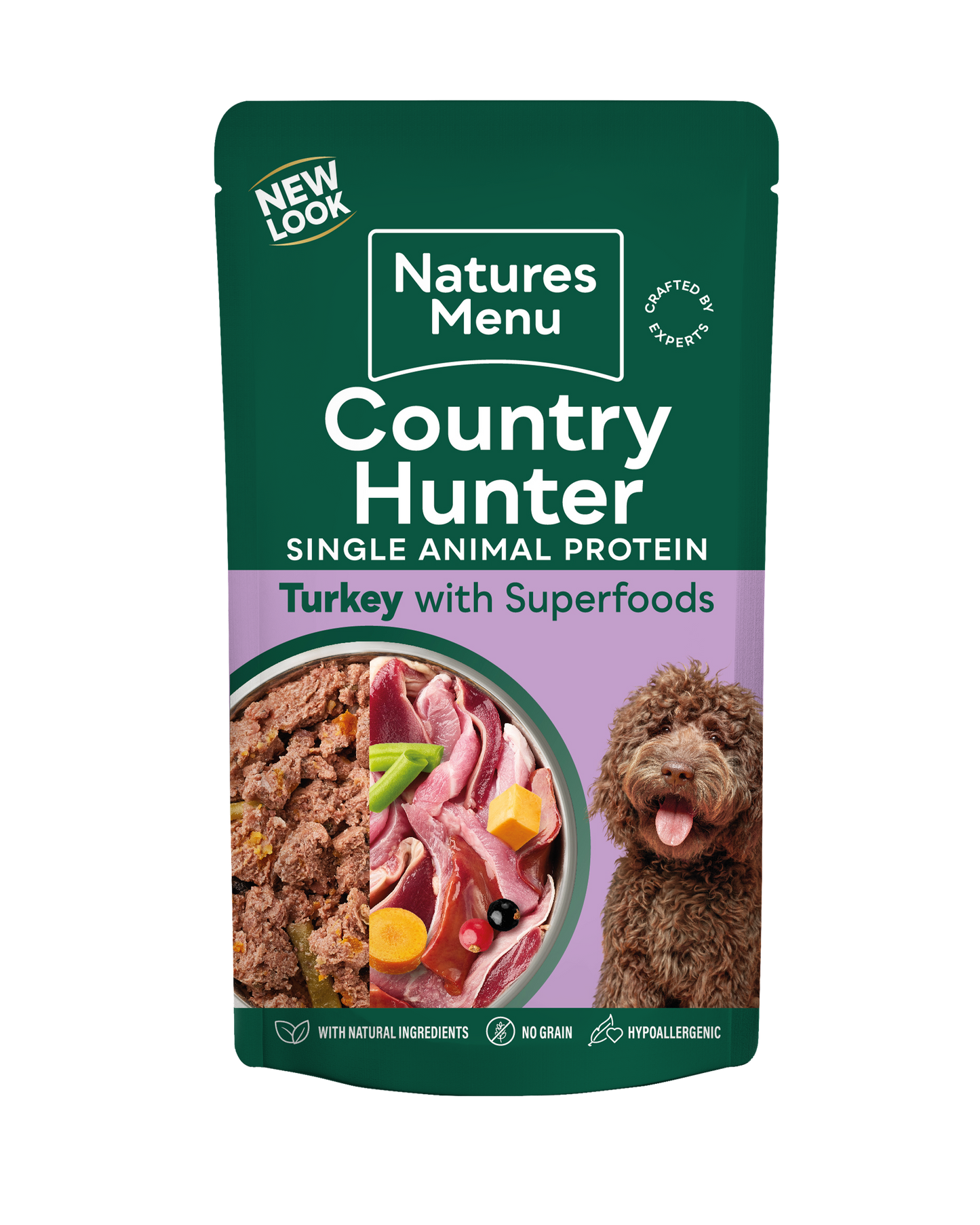 Country Hunter Dog Pouch Turkey 150g