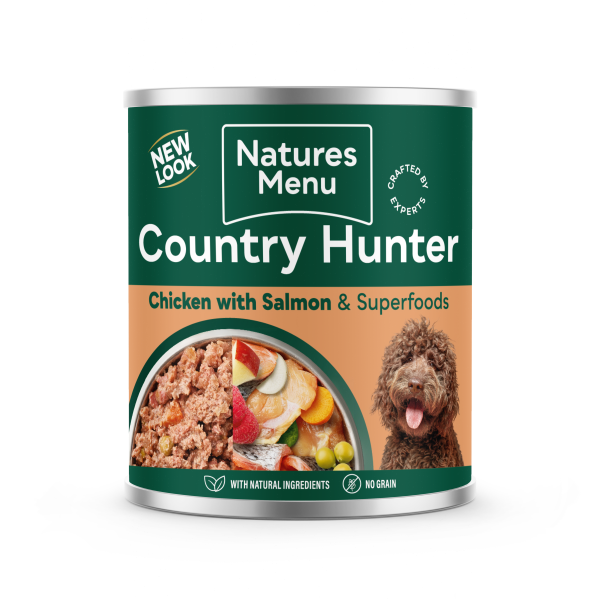 Country Hunter Can Salmon & Chicken 600g