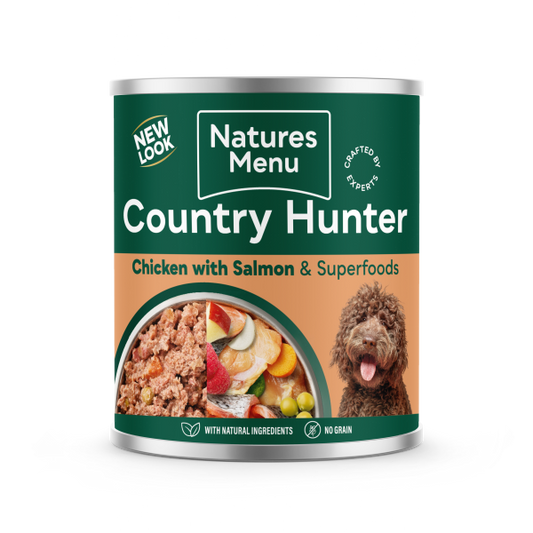 Country Hunter Can Salmon & Chicken 600g