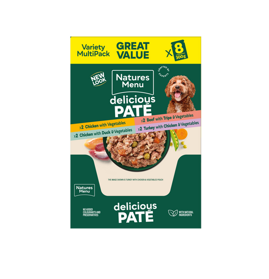 Natures Menu Pouch Mixed 300gx8