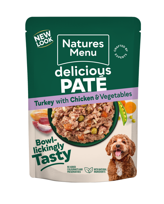Natures Menu Pouch Turkey With Chicken 300gx8