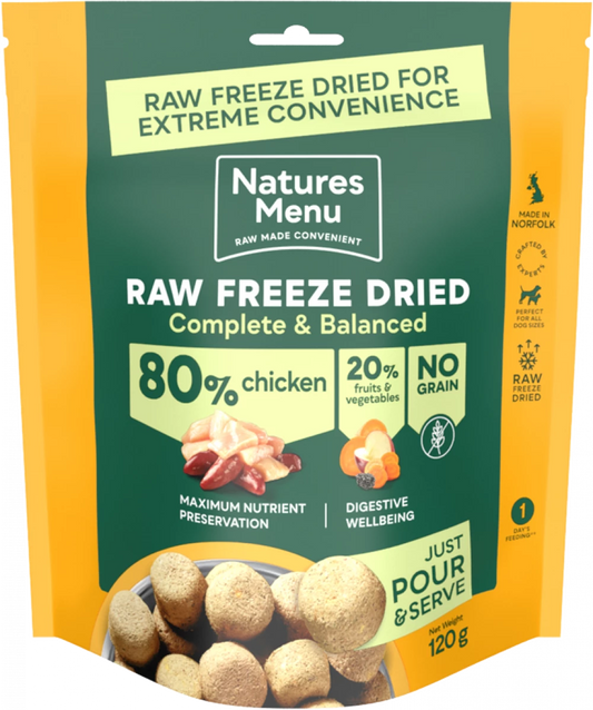Natures Menu Freeze Dried 80/20 Complete Chicken