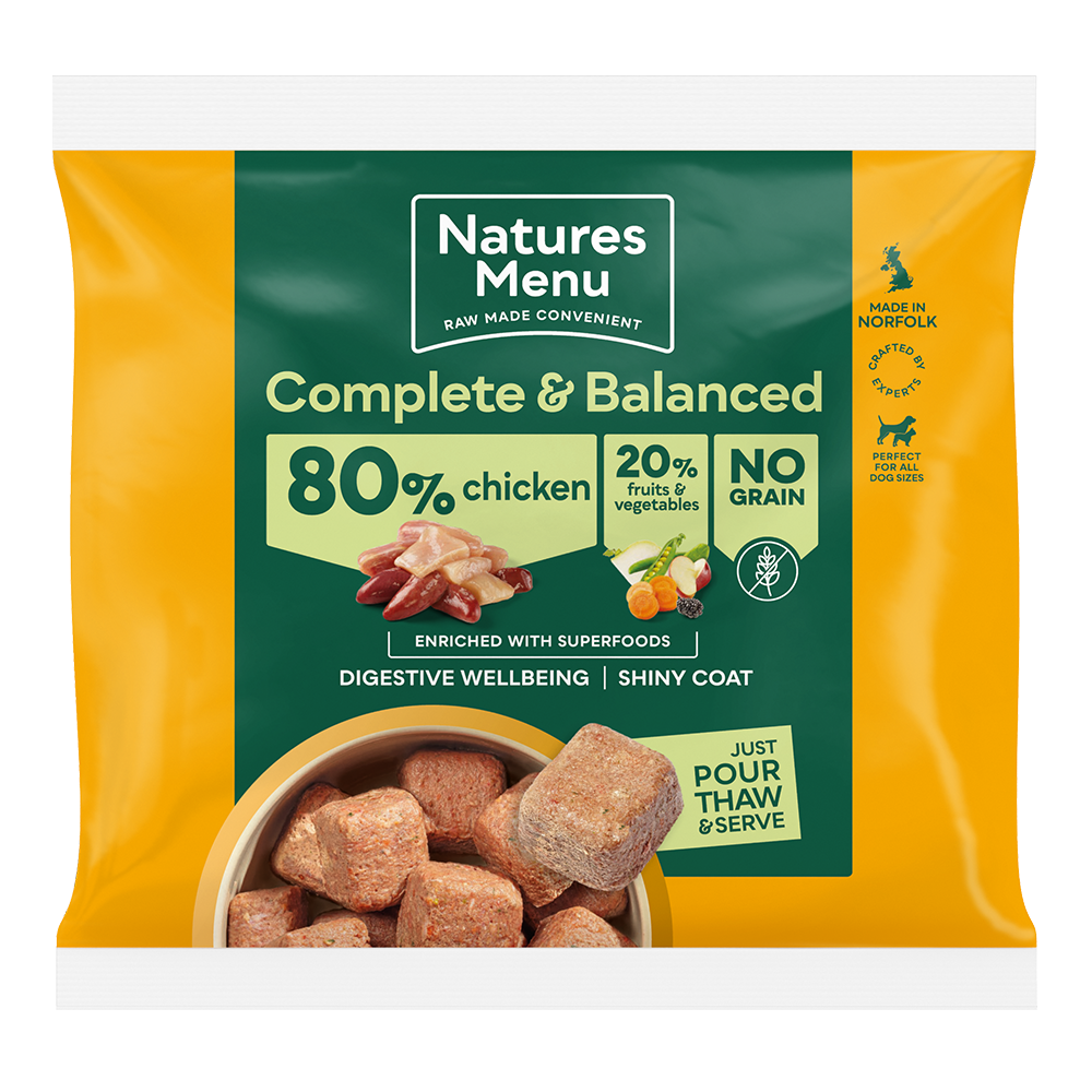 Natures Menu 80/20 Nuggets Chicken 1kg