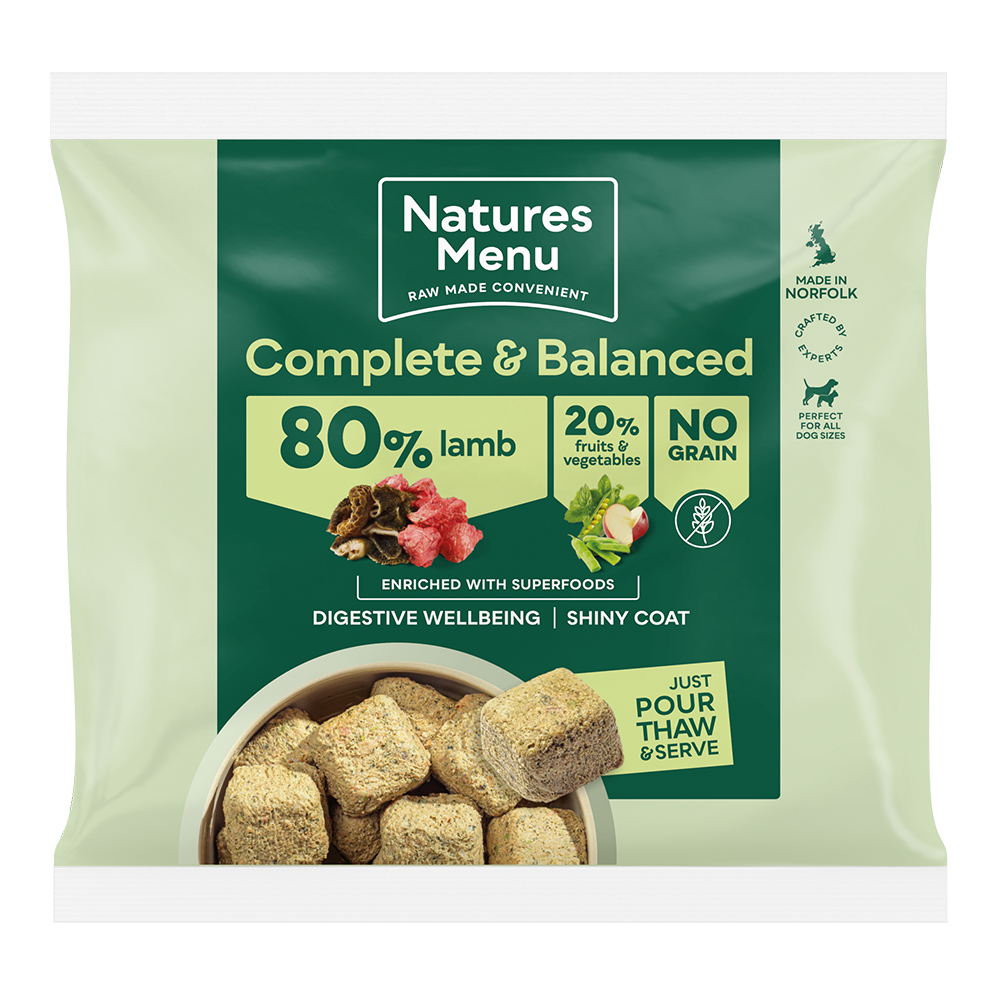 Natures Menu 80/20 Nuggets Lamb 1kg