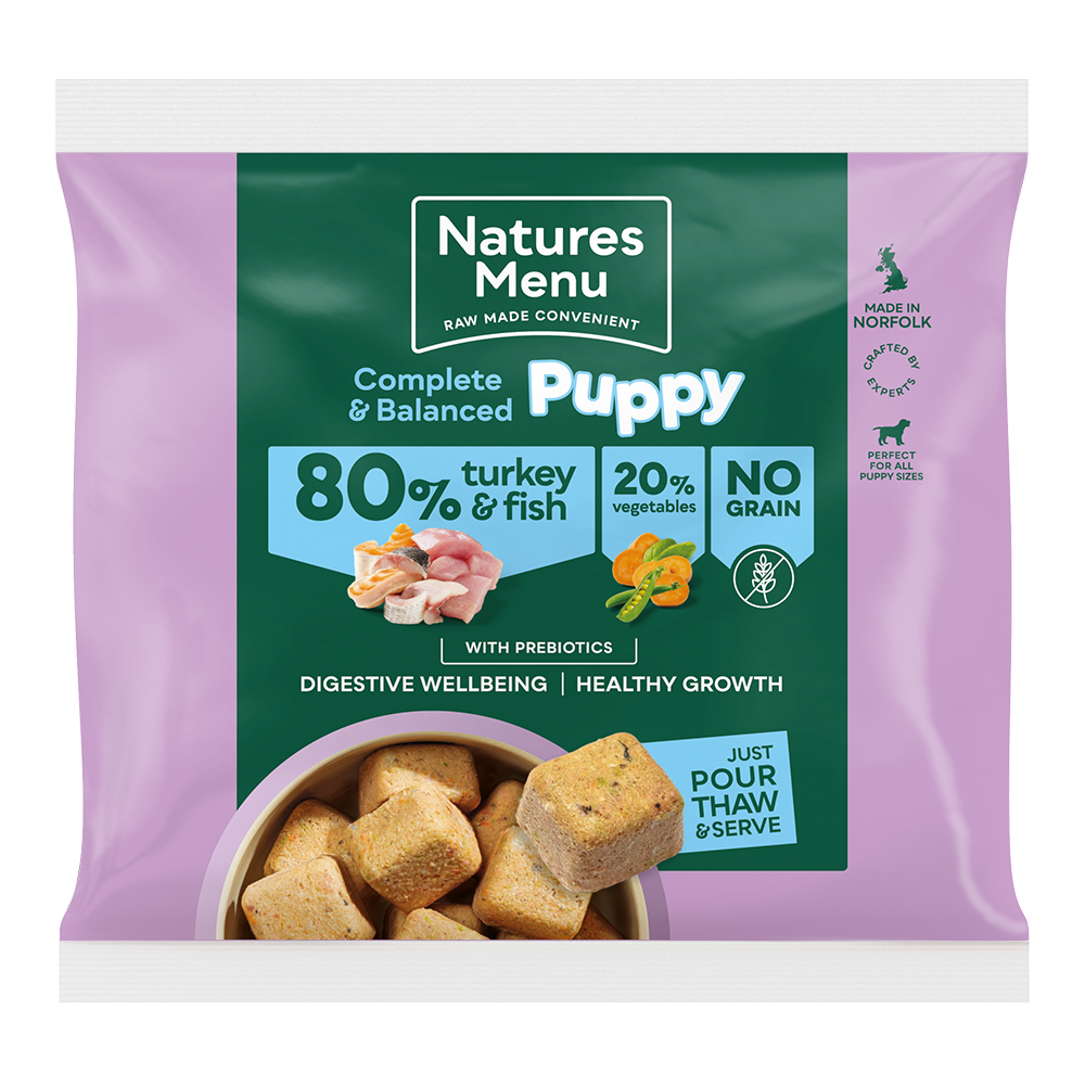 Natures Menu 80/20 Nuggets Puppy Turkey & Fish 1kg