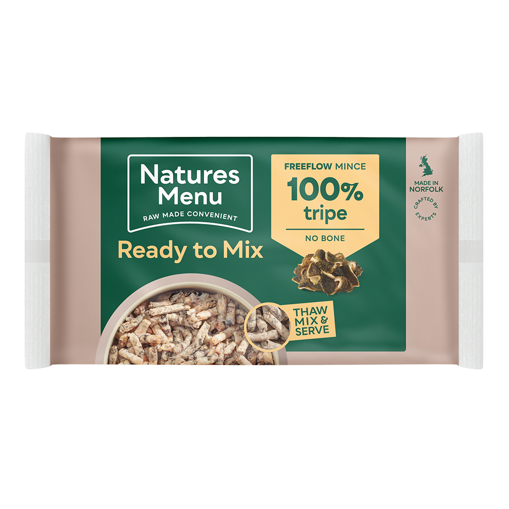 Natures Menu Freeflow Minced Tripe 2kg Mobile Pet Foods