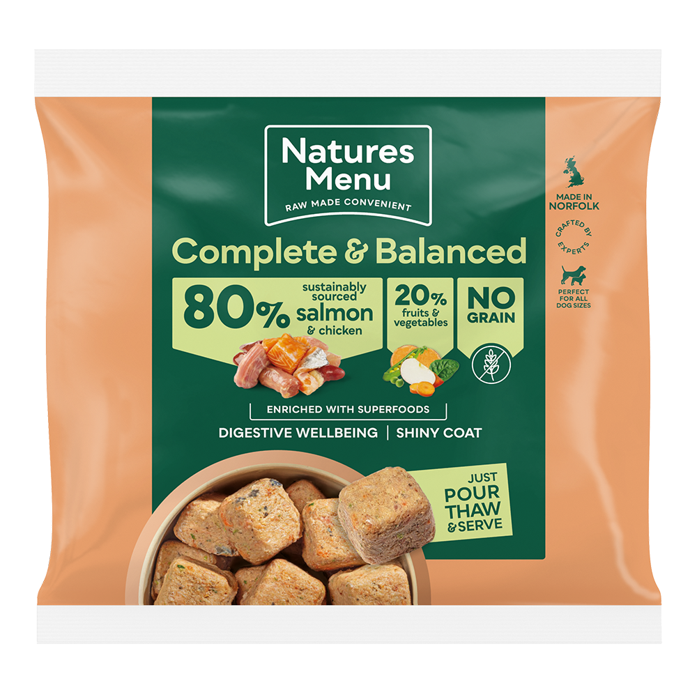 Natures Menu 80/20 Nuggets Salmon & Chicken 1kg
