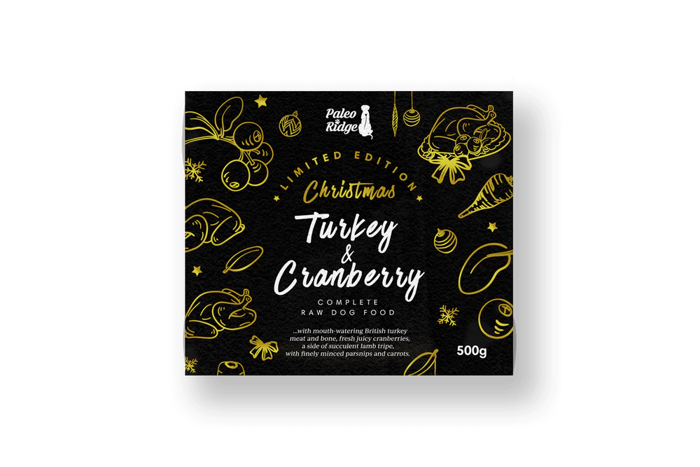 Paleo Ridge Christmas Turkey & Cranberry 500g