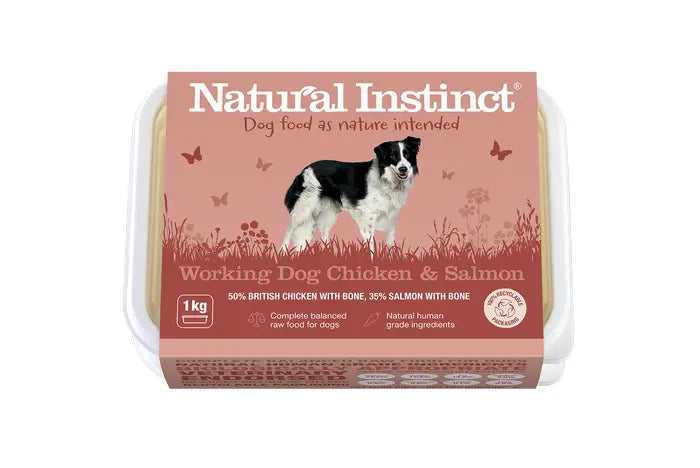 Natural Instinct Working Dog Chicken & Salmon 1kg