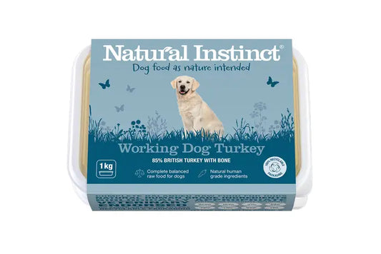 Natural Instinct Working Dog Turkey 1kg