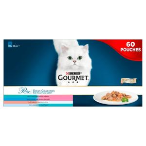 Gourmet cat 2025 food 60 pack