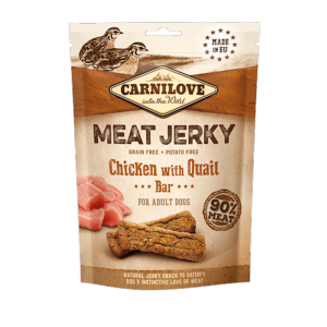 Carnilove Jerky Chicken & Quail Dog Treat 100g