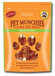 Pet Munchies Duck Twists 80g