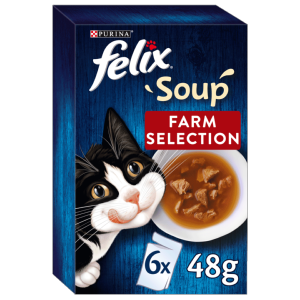 Felix Soup Mixed Farm Selection 6x48g