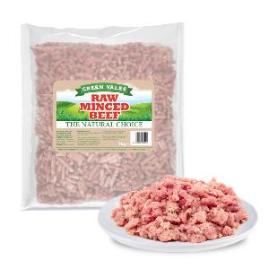 Green Vales Raw Minced Beef 1kg