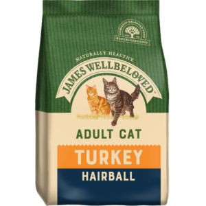 James Wellbeloved Cat Adult Hairball Turkey 1.5kg