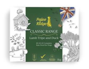 Paleo Ridge Lamb Tripe & Duck Complete 1kg