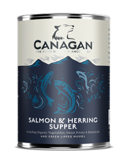 Canagan Salmon & Herring Supper Dog Can 400gx6