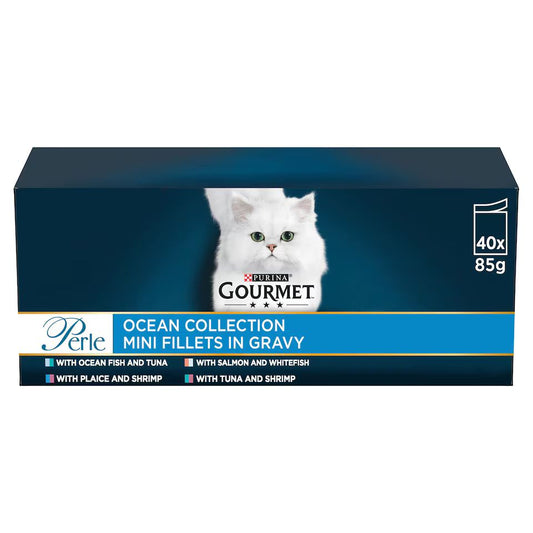 Gourmet Perle Pouch Ocean Collection 85g x 40