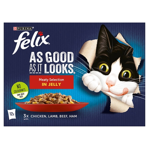 Felix Pouch As Good As It Looks Meat 100gx12