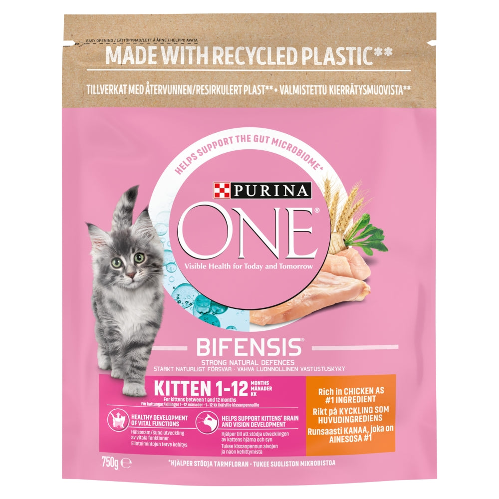 Purina One Kitten Chicken 750g