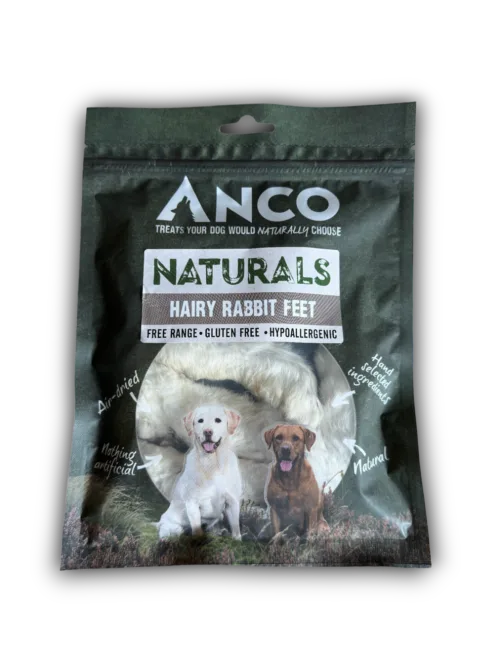 Anco Hairy Rabbit Feet 100g