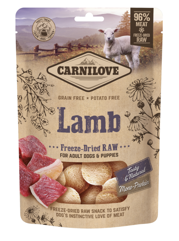 Carnilove Freeze Dried Treat Lamb 60g