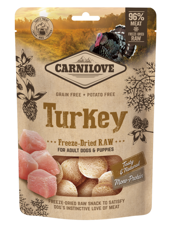 Carnilove Freeze Dried Treat Turkey 60g