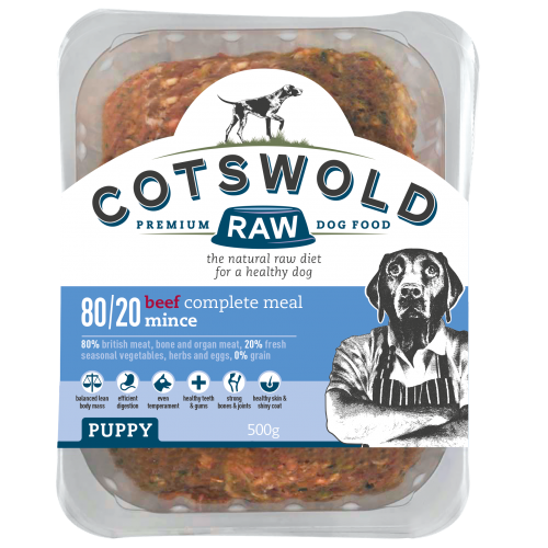 Cotswold Raw Mince Puppy Beef