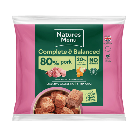 Natures Menu 80/20 Nuggets Pork 1kg