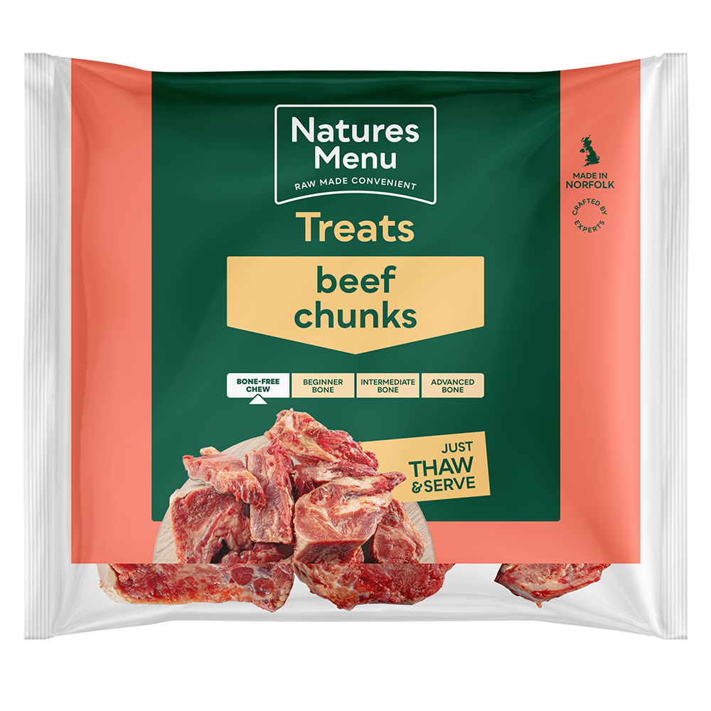 Natures Menu Beef Chunks 1kg