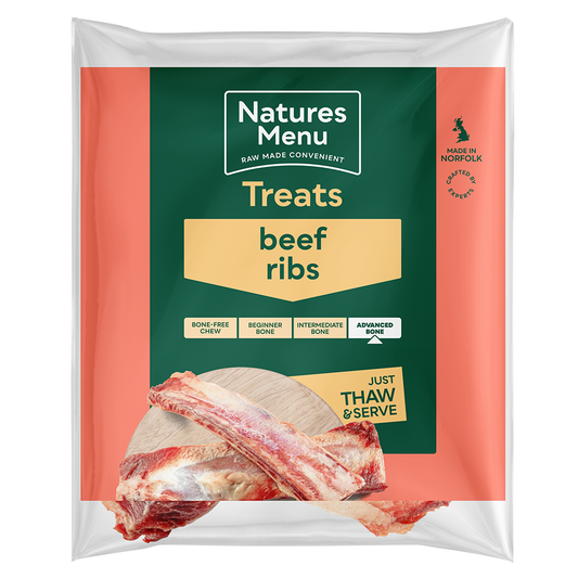 Natures Menu Raw Beef Ribs (2 Pieces)