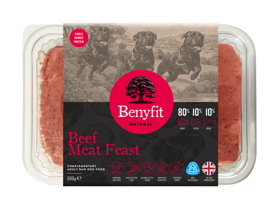 Benyfit Natural 80-10-10 Beef 500g