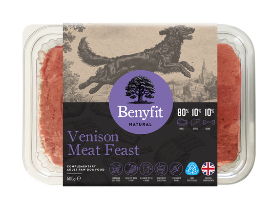 Benyfit Natural 80-10-10 Venison 500g