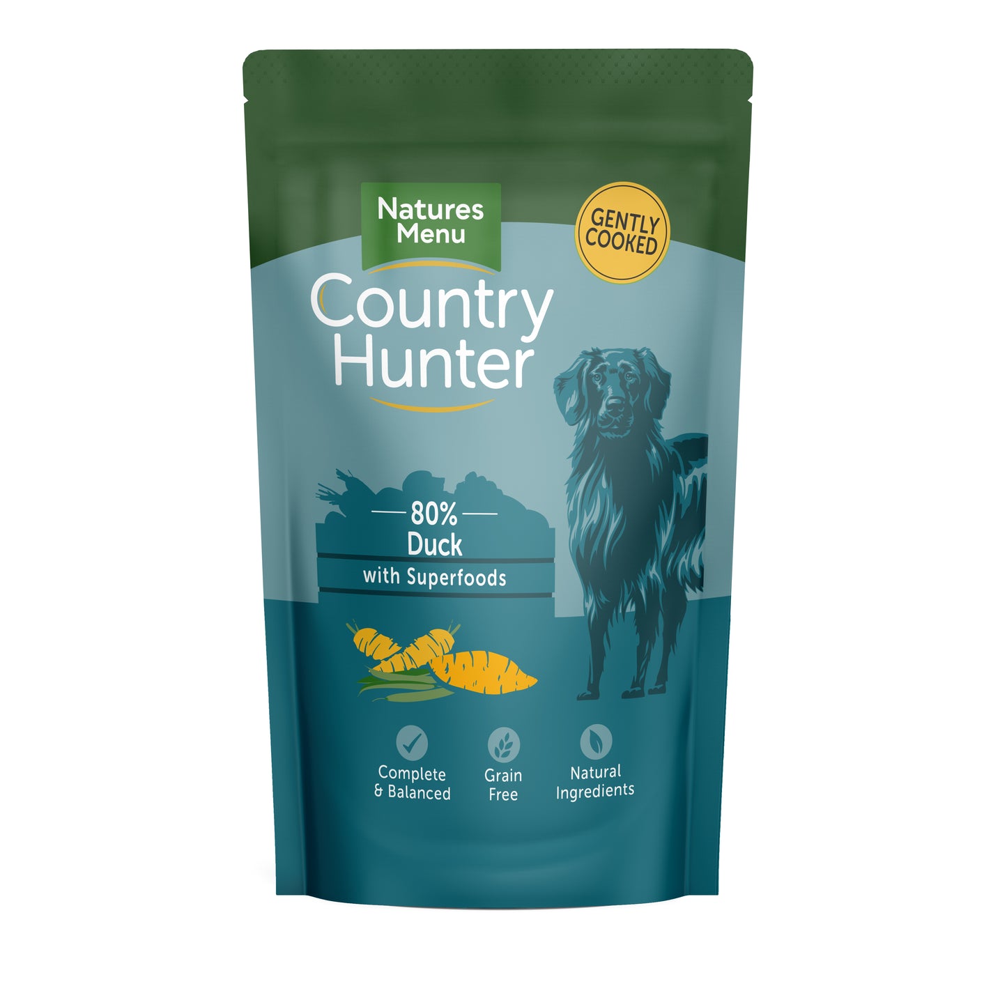 Country Hunter Dog Pouch Duck 150g